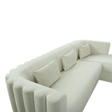 Callie 2-Piece Performance Velvet L-Shaped Sectional