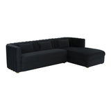 Callie 2-Piece Performance Velvet L-Shaped Sectional
