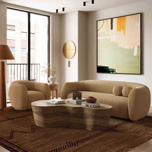 Judy 80" Contract-Grade Boucle Sofa
