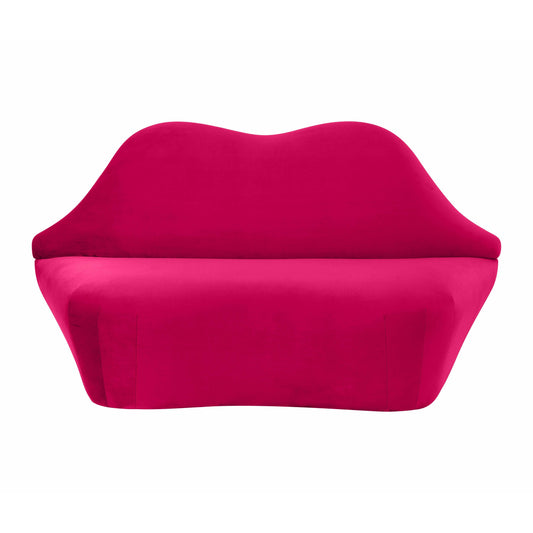 Lips 68" Performance Velvet Settee