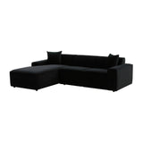 Olafur 2-Piece Performance Fabric L-Shaped Sectional