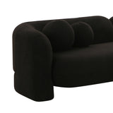 Amelie 91" Contract-Grade Faux Fur Sofa