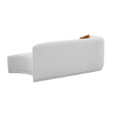 Fickle 82.5" Grey Performance Velvet Modular Loveseat