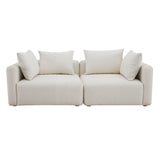 Hangover 81" Modular Loveseat
