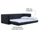 Ryan 91" Performance Boucle Sleeper Sofa