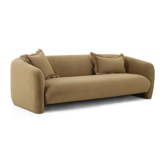 Lou 91" Performance Velvet Sofa