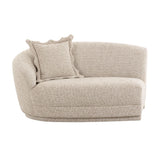 Marion 60" Two-Tone Textured Performance Boucle Loveseat