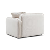 Travie Performance Corduroy Velvet RAF Corner Chair