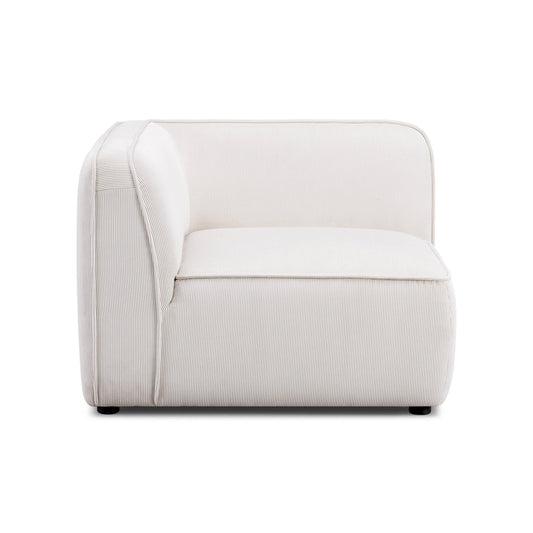 Travie Performance Corduroy Velvet Corner Chair