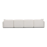 Travie 6-Piece Performance Corduroy Velvet  Modular U-Sectional