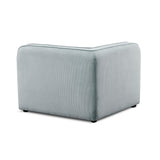 Travie Performance Corduroy Velvet Corner Chair