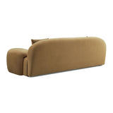 Allegra 100" Velvet Sofa