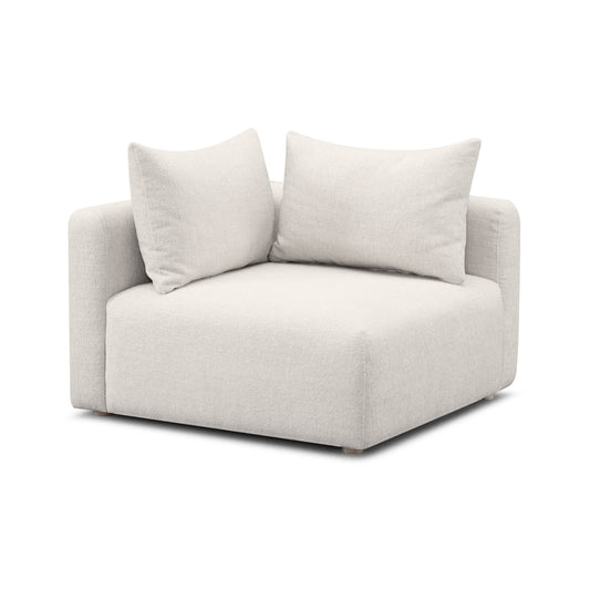 Hangover Contract-Grade Textured Fabric Modular Corner Chair