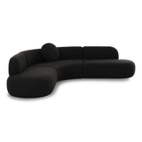 Broohah 3-Piece Performance Fabric L-Shaped Sectional