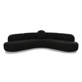 Broohah 3-Piece Performance Fabric L-Shaped Sectional