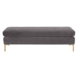 Delilah 55" Velvet Bench