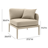 Kapri Modular Outdoor Corner Chair