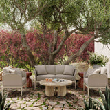 Kapri 55" Modular Outdoor Loveseat