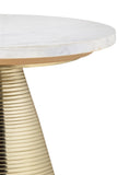 Tempo Marble Round Side Table
