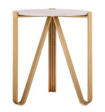Aya Marble Side Table by Inspire Me! Home Decor