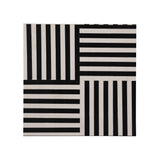 Cube Black and White Side Table