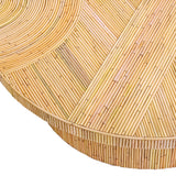 Acadia 47" Rattan Coffee Table