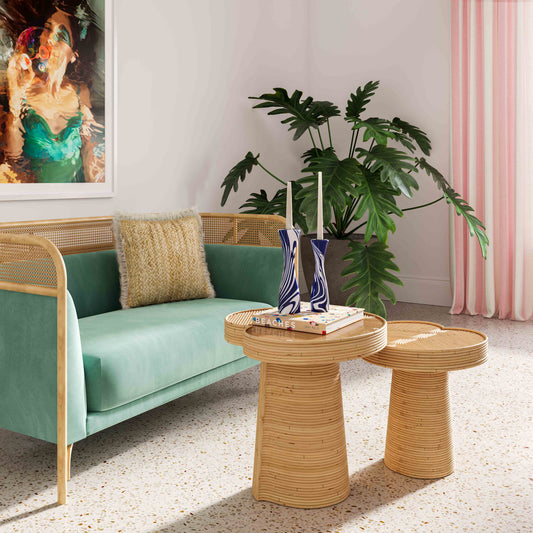 Felicia Lilypad Side Table (18"-22")