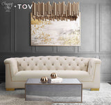 Lana Mirrored Coffee Table by Inspire Me! Home Decor (43"-48")