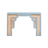 Suzie 45" Rattan Console Table