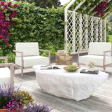 Crag 56" Concrete Indoor / Outdoor Coffee Table