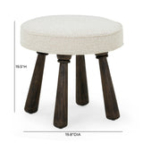 Pookie Performance Boucle Accent Stool
