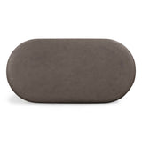 Suraya 55" Indoor/Outdoor Concrete Rounded Coffee Table