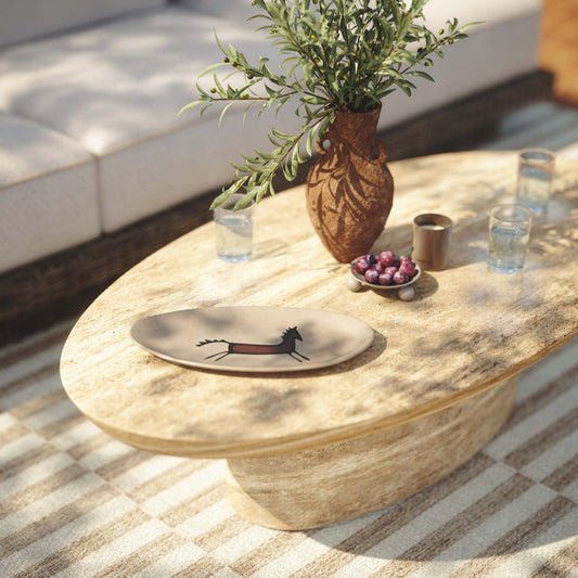 Ceramic "Horseplay" Catchall Dish