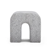 Desi Woven Performance Fabric Ottoman