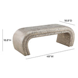 Kenya 48" Performance Velvet Bench