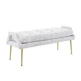 Eileen Velvet Bench