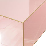 Havana 35" Glass Square Coffee Table
