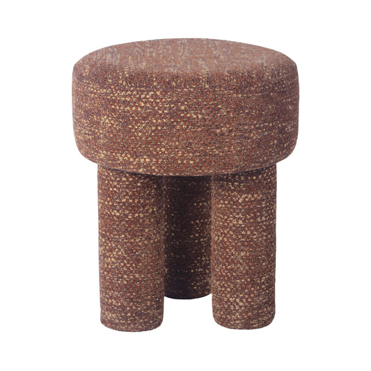 Claire Nubby Performance Fabric Accent Stool