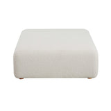 Hangover Cream Performance Boucle Ottoman