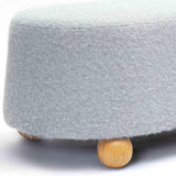 Jaine 48" Contract-Grade Faux Mohair Large Ottoman
