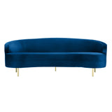 Baila 89" Performance Velvet Sofa