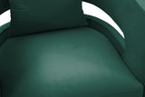 Kennedy Performance Velvet Swivel Accent Chair