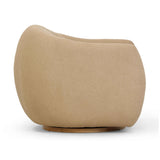 Judy Boucle Swivel Accent Chair