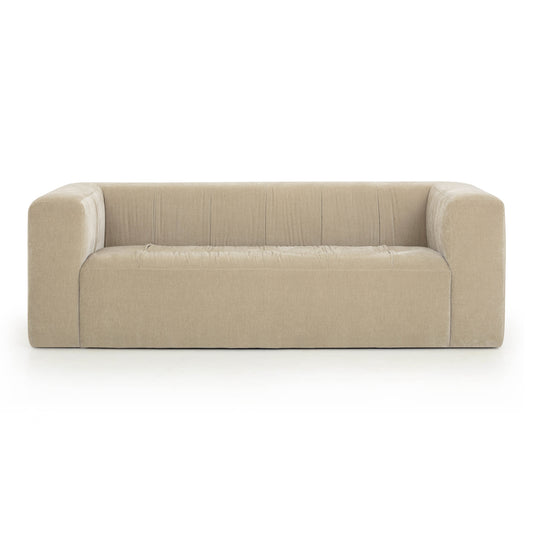 Alder 89" Upcycled Contract-Grade Chenille Sofa
