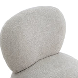 Pucker Warm Grey Performance Boucle Accent Chair