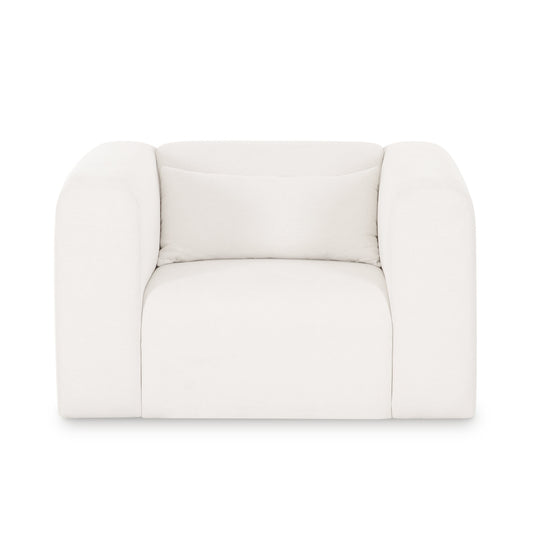 Tarra Cream Performance Chenille Accent Chair