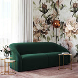 Yara 90.6" Pleated Performance Velvet Sofa by Inspire Me! Home Decor