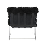 Kimi Genuine Sheepskin Accent Chair