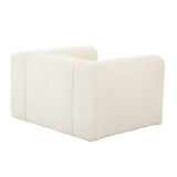Tarra Fluffy Oversized Performance Corduroy Accent Chair