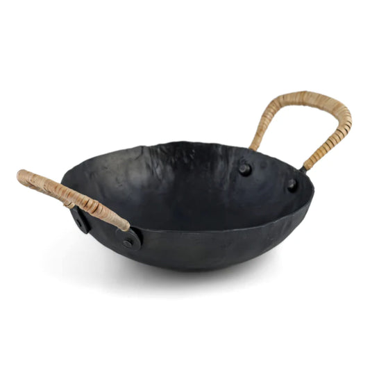 Verma Black Hammered Iron Catchall